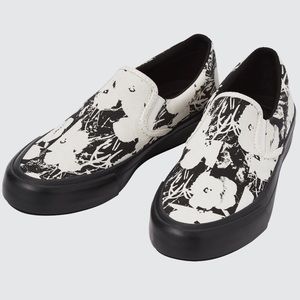Sold Out Uniqlo x Andy Warhol Canvas Slip Ons Sneaker Shoes